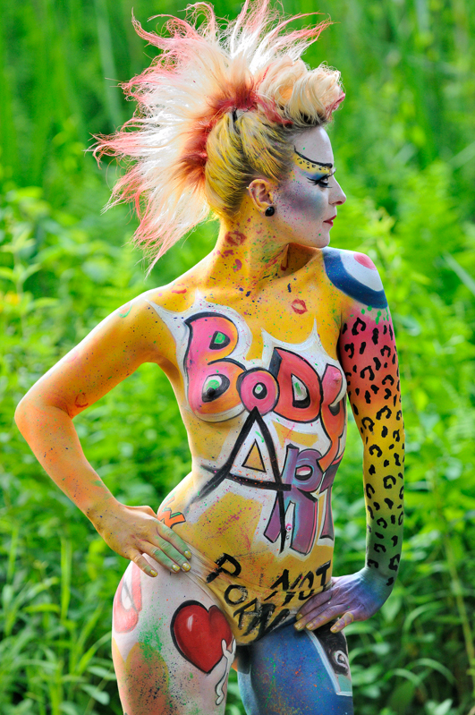 Body Painting, Body Art, Brush and Sponge / Pre-Selection / Artist: Vanessa Wayne, UK