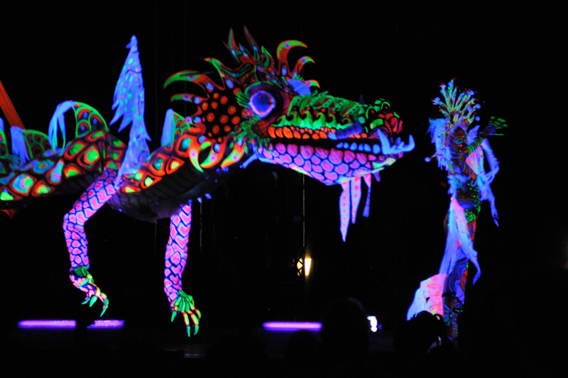 Body Painting, Body Art, on stage, Blacklight award