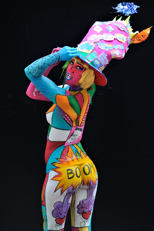 Body Painting, Body Art, Amateur Award / Brush and Sponge / Artist: Emma Camputaro