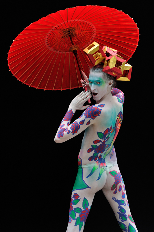 Body Painting, Body Art, Amateur Award / Brush and Sponge / Artist: Ai Susuga, Japan