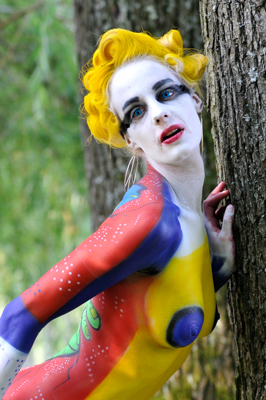 Body Painting, Body Art, Airbrush / Pre-Selection / Artist: Michal Jindrak, Czech Republic