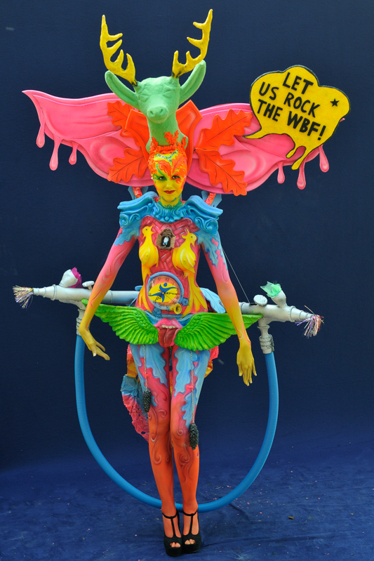 Body Painting, Body Art, Special Effects Bodypainting / Pre-Selection / Artist: Gabriela Hajek-Renner, Austria
