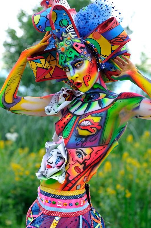 Body Painting, Body Art, Special Effects Bodypainting / Pre-Selection / Artist: Yulia Vlasova, Russia