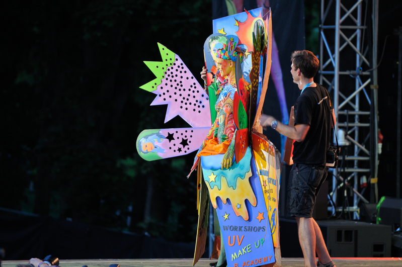 Body Painting, Body Art, on stage, Special Effects Bodypainting / Pre-Selection / Artist: Birgit Linke, Austria