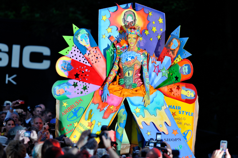 Body Painting, Body Art, on stage, Special Effects Bodypainting / Pre-Selection / Artist: Birgit Linke, Austria