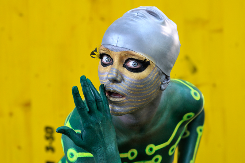 Body Art, Body Painting, Body Painting, Body Art, Brush and Sponge / Final / Artist: Evgeny Koval, Russia