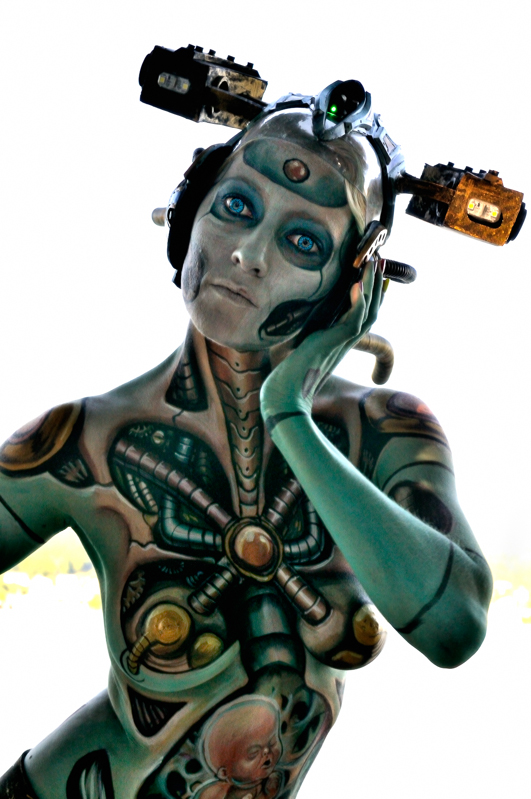 Body Art, Body Painting, Body Painting, Body Art, Brush/Sponge - Final, Miguel Angel Guapacha, Colombia