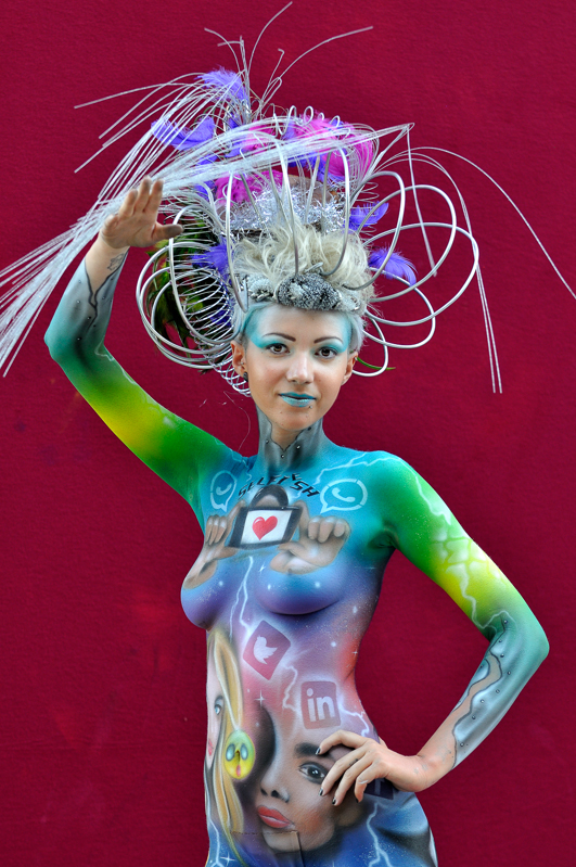 DISCOTHEQUE BODYPAINTING  Flavio Bosco - Bodypainting