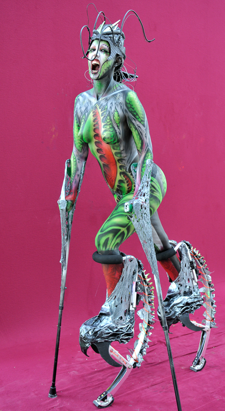 Body Painting, Body Art, Airbrush / Final / Artist: Lorie Hamel, Canada
