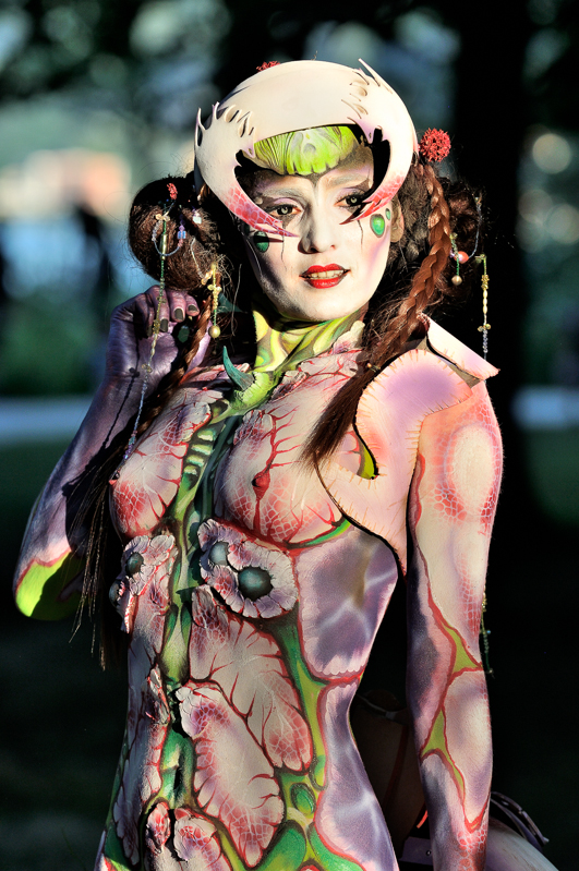 Body Painting, Body Art, Special Effects Bodypainting / Final / Artist: Houyam Hajlaoui