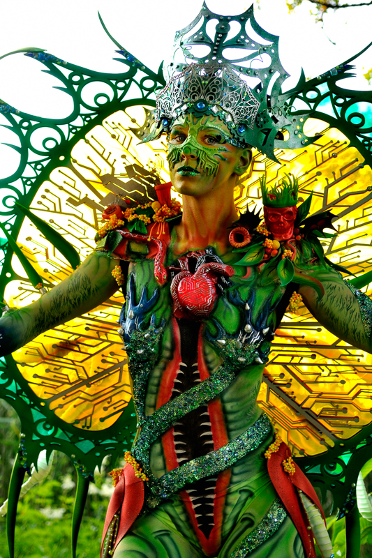Body Painting, Body Art, Special Effects Bodypainting / Final / Artist: Birgit Linke, Austria