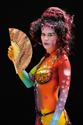 Body Painting, Body Art, Amateur Award / Open Category / Artist: Carolila Trefois, Belgium