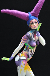 Body Painting, Body Art, Amateur Award / Open Category / Artist: Larysa Larina, Ukraine