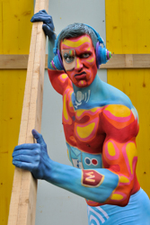 Body Painting, Body Art, Brush and Sponge / Pre-Selection / Artist: Cat Finlayson, UK