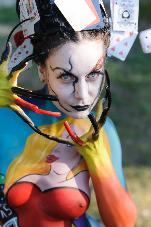 Body Art, Body Painting, Bodypainting, Brush and Sponge, Championships, Festival, Games people play, Körperbemalung, Meisterschaft, Pinsel und Schwamm