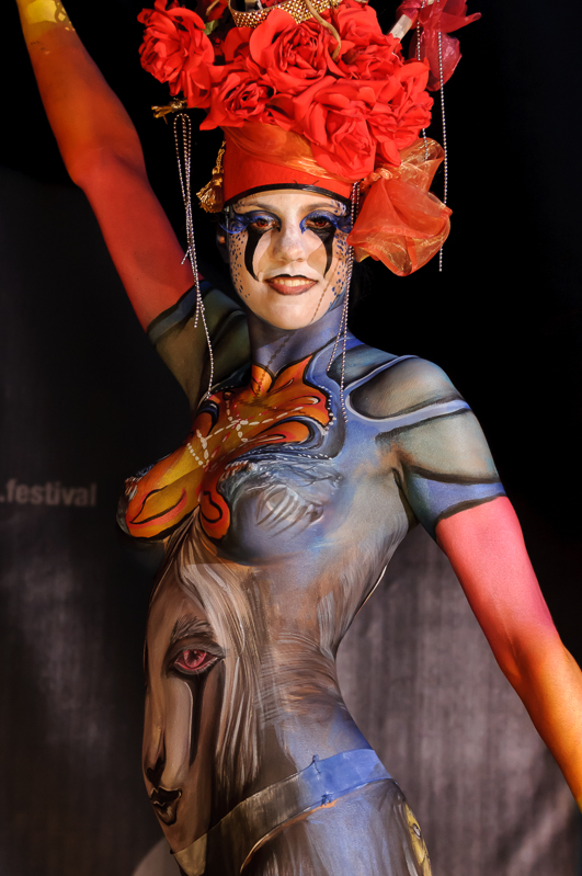 Body Art, Body Painting, Bodypainting, Brush and Sponge, Championships, Festival, Games people play, Körperbemalung, Meisterschaft, Pinsel und Schwamm