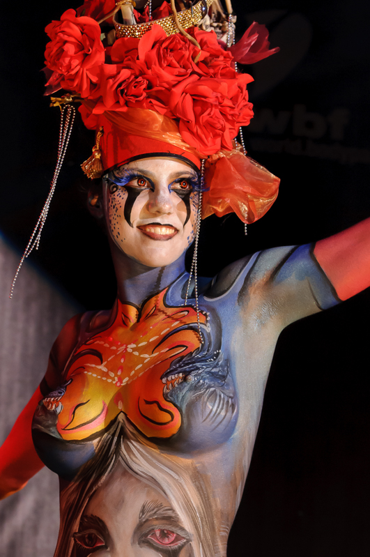 Body Art, Body Painting, Bodypainting, Brush and Sponge, Championships, Festival, Games people play, Körperbemalung, Meisterschaft, Pinsel und Schwamm