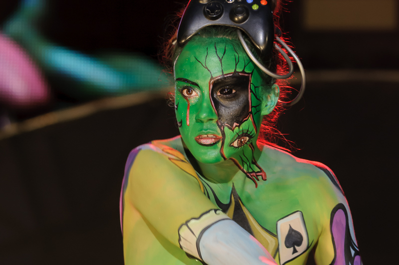 Body Art, Body Painting, Bodypainting, Brush and Sponge, Championships, Festival, Games people play, Körperbemalung, Meisterschaft, Pinsel und Schwamm