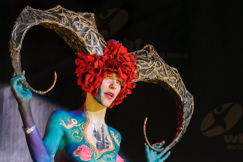 Body Art, Body Painting, Bodypainting, Brush and Sponge, Championships, Festival, Games people play, Körperbemalung, Meisterschaft, Pinsel und Schwamm