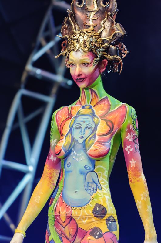 Body Art, Body Painting, Bodypainting, Brush and Sponge, Championships, Festival, Games people play, Körperbemalung, Meisterschaft, Pinsel und Schwamm