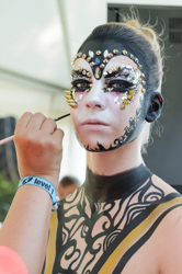 Body Art, Body Painting, Bodypainting, Brush and Sponge, Championships, Einat Dan, Festival, Games people play, Körperbemalung, Meisterschaft, Pinsel und Schwamm