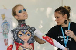 Body Art, Body Painting, Bodypainting, Brush and Sponge, Championships, Festival, Games people play, Körperbemalung, Meisterschaft, Pinsel und Schwamm