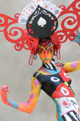 Body Art, Body Painting, Bodypainting, Brush and Sponge, Championships, Festival, Games people play, Körperbemalung, Meisterschaft, Pinsel und Schwamm