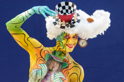 Body Art, Body Painting, Bodypainting, Brush and Sponge, Championships, Festival, Games people play, Körperbemalung, Meisterschaft, Pinsel und Schwamm