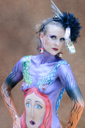 Body Art, Body Painting, Bodypainting, Brush and Sponge, Championships, Festival, Games people play, Körperbemalung, Meisterschaft, Pinsel und Schwamm