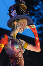 Body Art, Body Painting, Bodypainting, Brush and Sponge, Championships, Festival, Games people play, Körperbemalung, Meisterschaft, Pinsel und Schwamm