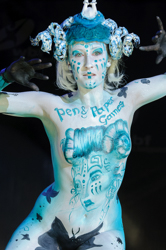 Body Art, Body Painting, Bodypainting, Brush and Sponge, Championships, Festival, Games people play, Körperbemalung, Meisterschaft, Pinsel und Schwamm