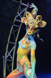 Body Art, Body Painting, Bodypainting, Brush and Sponge, Championships, Festival, Games people play, Körperbemalung, Meisterschaft, Pinsel und Schwamm