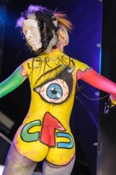 Body Art, Body Painting, Bodypainting, Brush and Sponge, Championships, Festival, Games people play, Körperbemalung, Meisterschaft, Pinsel und Schwamm