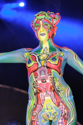 Body Art, Body Painting, Bodypainting, Brush and Sponge, Championships, Festival, Games people play, Körperbemalung, Meisterschaft, Pinsel und Schwamm