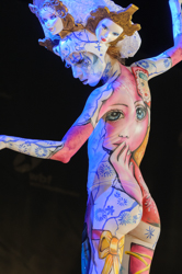 Body Art, Body Painting, Bodypainting, Brush and Sponge, Championships, Festival, Games people play, Körperbemalung, Meisterschaft, Pinsel und Schwamm