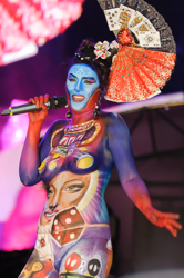 Body Art, Body Painting, Bodypainting, Brush and Sponge, Championships, Festival, Games people play, Körperbemalung, Meisterschaft, Pinsel und Schwamm