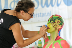 Body Art, Body Painting, Bodypainting, Brush and Sponge, Championships, Festival, Körperbemalung, Meisterschaft, Pinsel und Schwamm, Surrealism reshape your reality