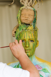Body Art, Body Painting, Bodypainting, Brush and Sponge, Championships, Festival, Körperbemalung, Meisterschaft, Pinsel und Schwamm, Surrealism reshape your reality