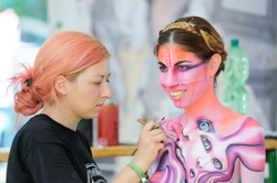 Body Art, Body Painting, Bodypainting, Brush and Sponge, Championships, Festival, Körperbemalung, Meisterschaft, Pinsel und Schwamm, Surrealism reshape your reality