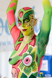 Body Art, Body Painting, Bodypainting, Brush and Sponge, Championships, Festival, Körperbemalung, Meisterschaft, Pinsel und Schwamm, Surrealism reshape your reality