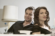Cosmin Ifrim - Tenor und Alexandra Lubchansky - Sopranistin, Opera, Il Pirata, Hotel Kulm, St. Moritz, Grisons, Switzerland