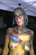 unbekanntes Model, Swiss Bodypainting Day 2006, Hotel Seeburg, Luzern, Switzerland