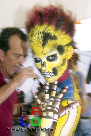 Model Jori Pennings, Artists Bert and Linda Verstappen, Swiss Bodypainting Day 2006, Hotel Seeburg, Luzern, Switzerland, img06315.jpg