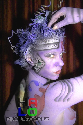 Model von Artist Birgit Linke, Swiss Bodypainting Day 2006, Hotel Seeburg, Luzern, Switzerland, img06549.jpg