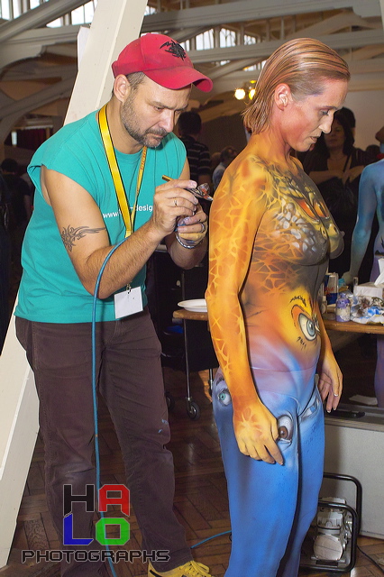  , Swiss Bodypainting Day 2007, Hotel Seeburg, Luzern, Switzerland