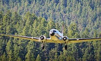 Engiadina Classics 2008, Swissair DC-3, private, aircraft, airshow, Airport, Samedan, SWITZERLAND