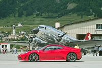 Engiadina Classics 2008, Swissair DC-3, private, aircraft, airshow, Airport, Samedan, SWITZERLAND