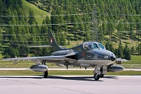 Engiadina Classics 2008, Swiss Army Hunter, military, aircraft, airshow, Airport, Samedan, SWITZERLAND