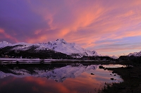  Sunset Reflection, Piz Margna, Sils/Segl, Switzerland