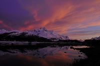  Sunset Reflection, Piz Margna, Sils/Segl, Switzerland